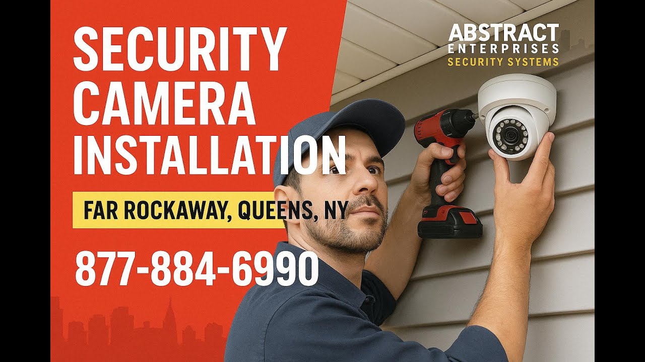 🔒 Security Camera Installation in Far Rockaway Queens NY – Abstract Enterprise Security Systems 🔒
