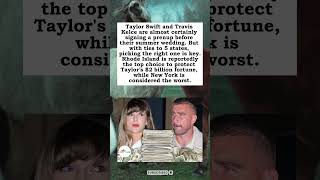 Taylor and Travis Face a Big Wedding Decision, Where to Sign the Prenup 💍💰 #shorts #foryou