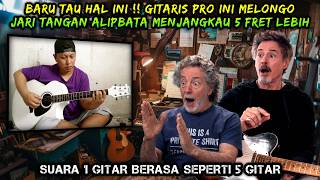 Baru Tau Hal ini ❗ Gitaris Pro ini Melongo Melihat Jari Tangan Alip Ba Ta Menjangkau 5 Fret Lebih