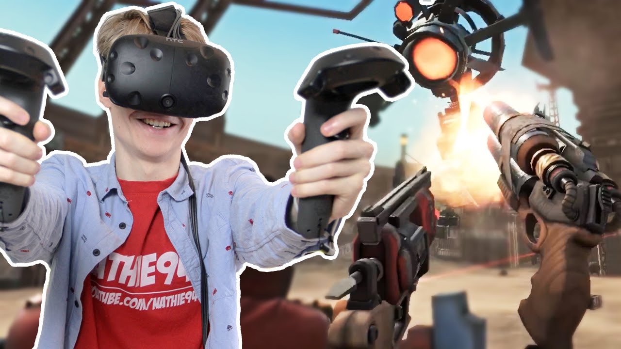 VR MULTIPLAYER SHOOTER WITH FRIENDS! Hover Junkers Buzzbot Attack (HTC Vive Gameplay)