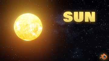 How to make SUN in Blender