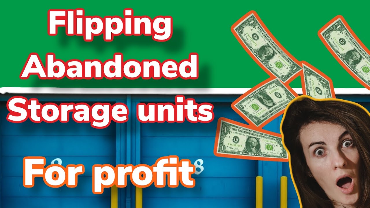 Make money buying abandoned storage units! Side hustle YouTube