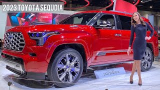 All-New 2023 Toyota Sequoia: Detailed Walk-Around On This Full-Size SUV! See The New Cargo Shelf!