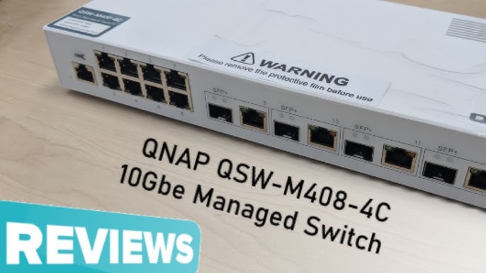 QSW-804-4C, Your first 10GbE switch