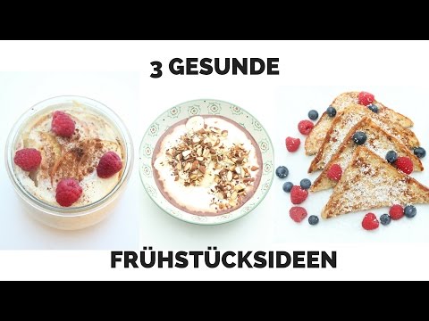 3 Gesunde Frühstücksrezepte für Morgenmuffel | Einfache Rezepte. 