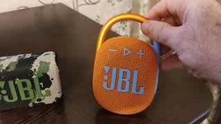 JBL GO 3 и JBL CLIP 4 сравниваем звучание