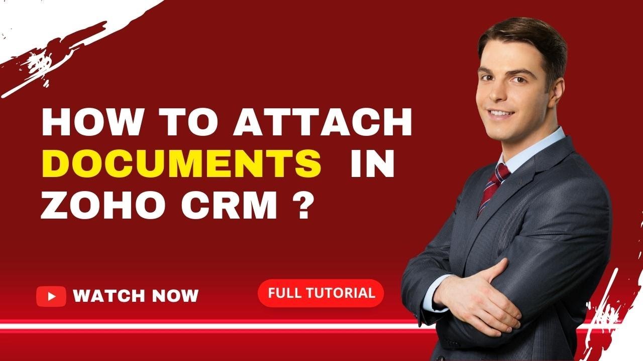 How to attach documents in #zoho CRM - FULL HINDI TUTORIAL - YouTube