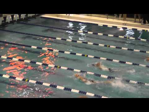 Katie Dudley 100 Yd Freestyle CAAC Finals 2010