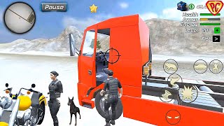 Super Miami Girl : City Dog Crime #42 Truck Ride screenshot 5