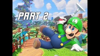 Mario + Rabbids Kingdom Battle Walkthrough Part 2 - MIDBOSS - Rescue Luigi (Switch Let's Play)