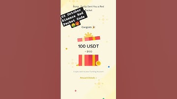 Binance Red Packet Code 03 October / Today Binance Red Packet Code #binanceredpacketcode #redpacket
