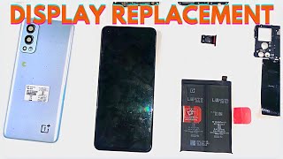 oneplus nord 2 x pacman display replacement | OnePlus Nord 2 Display  Screen Change | AMS-Hindi