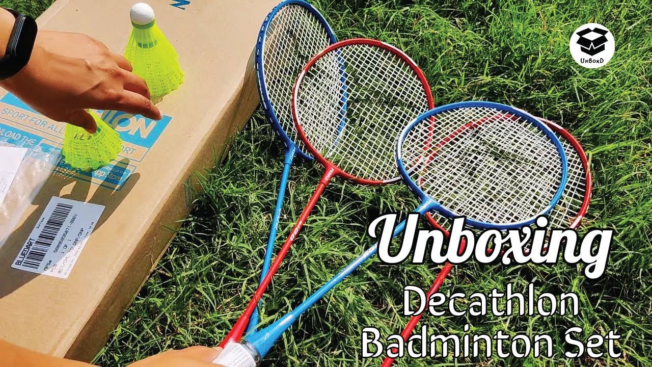 Unboxing Decathlon Badminton Set Perfly Badminton UnBoxD