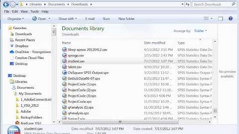 R Commander - Import SPSS Data