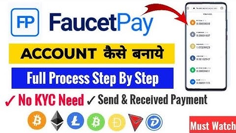 How to Create FaucetPay Account (Step by Step Tutorial)