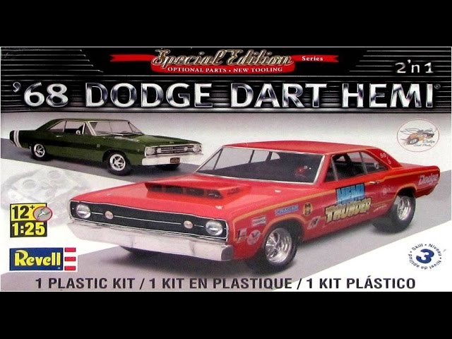68 Dodge Dart HEMI 2n1 85-4217 Model Kit Revell for sale online 