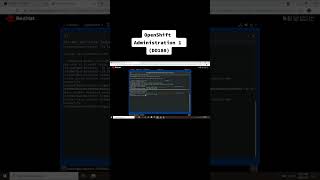 OpenShift Administration 1 (DO180)