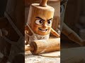 Roti Ne Khol Di Mehnat Ki Sachchai 😳🥺 | Talking Roti Pixar Animation #shorts#trending #youtubeshorts