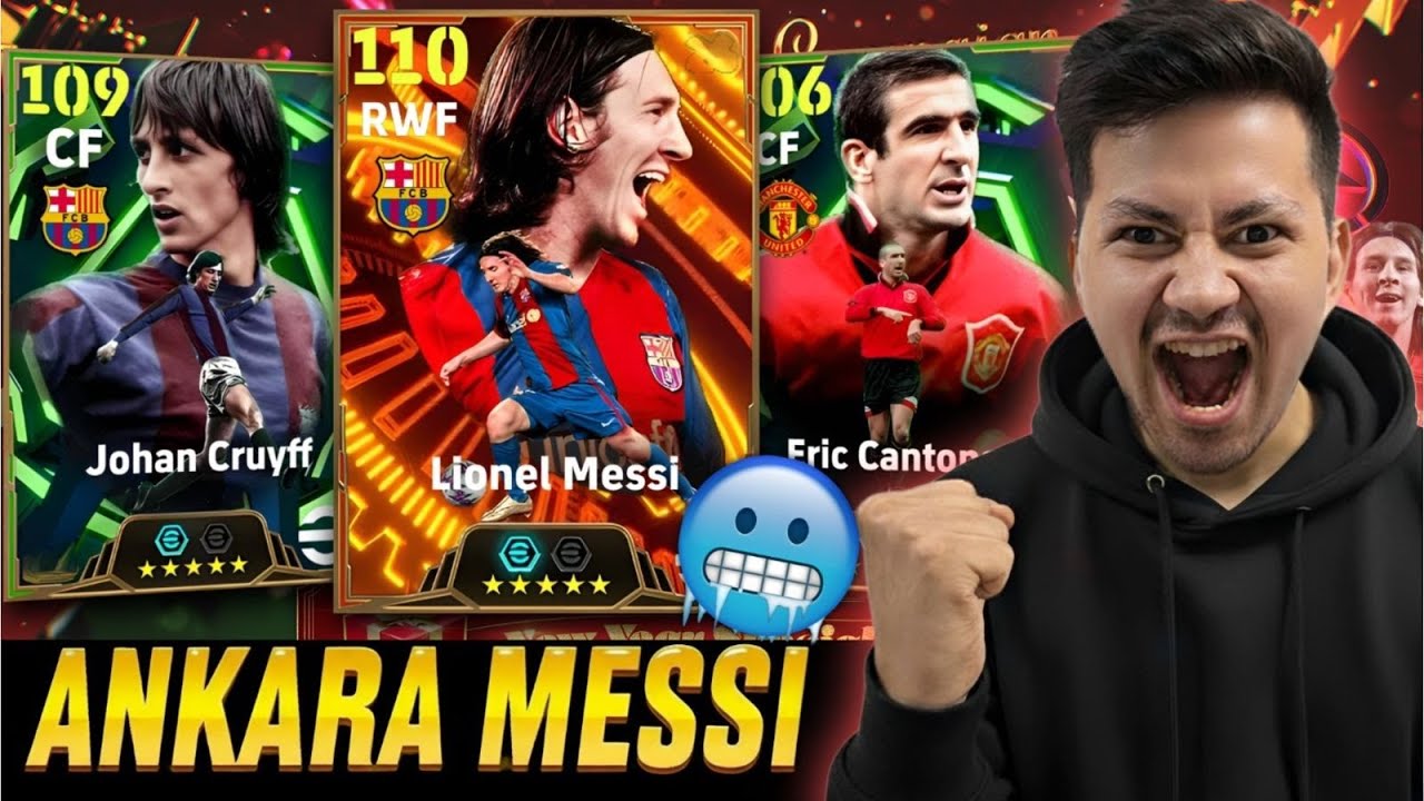 🚨Main Account Pack Opening For 110 Ankara Messi🤯🔥