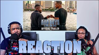 BAD BOYS: RIDE OR DIE - Official Trailer - REACTION!!