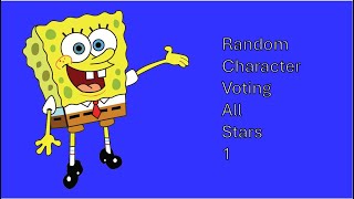 Random Character Voting All Stars 1