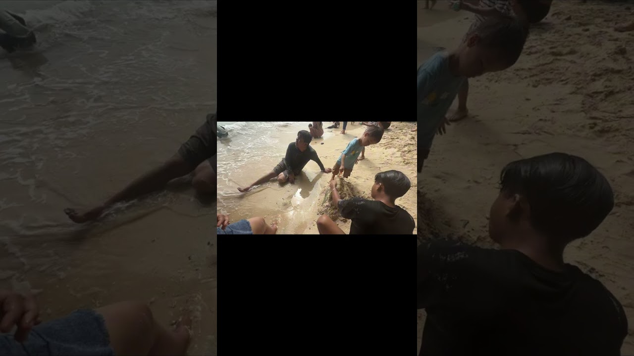 Kalvin & Jesslyn Liburan ke Pantai Pulau Merak Kecil