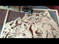 Wolves Scroll saw project Wolves Scroll saw project