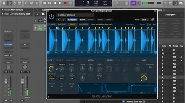 Logic 10.5 - Drag & Drop Sampling