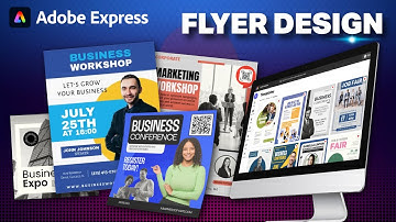 Business Event Flyer Design with Adobe Express