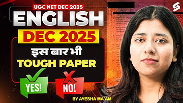 UGC NET English Paper 2 | UGC NET English Exam Kaisa Aayega? | UGC NET Exam Easy Or Tough?😱 | Ayesha