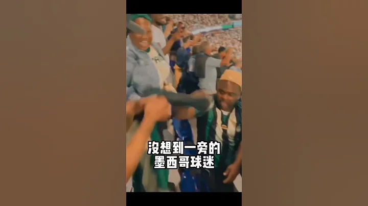阿根廷球迷单独在墨西哥球迷中给梅西加油，尴尬😅，不过人人爱梅西 - 天天要闻