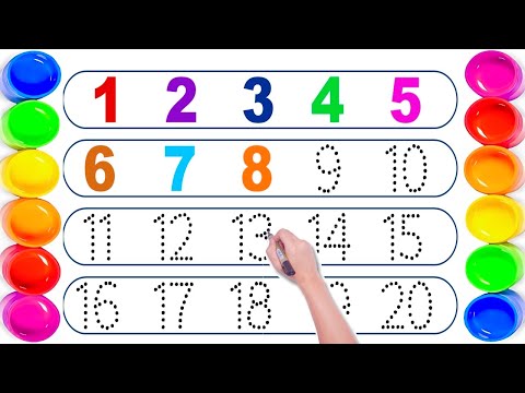 Learn Numbers | 1 to 100 Counting | One to Hundred Number Names | Numbers with spelling | गिनती 1234