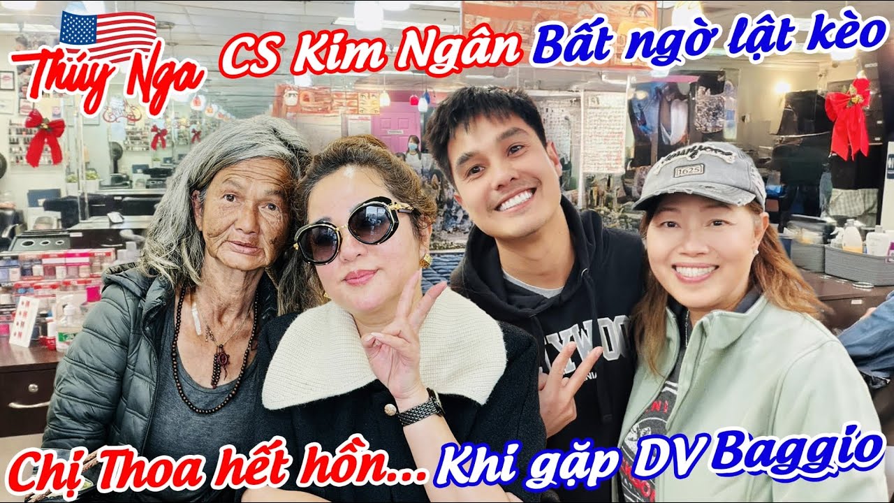 CS Kim Ngân bất ngờ lật kèo.. chị Thoa hết hồn khi gặp DV Baggio