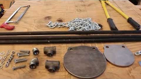 #90 Build a Steel Target Stand for Pistol Practice