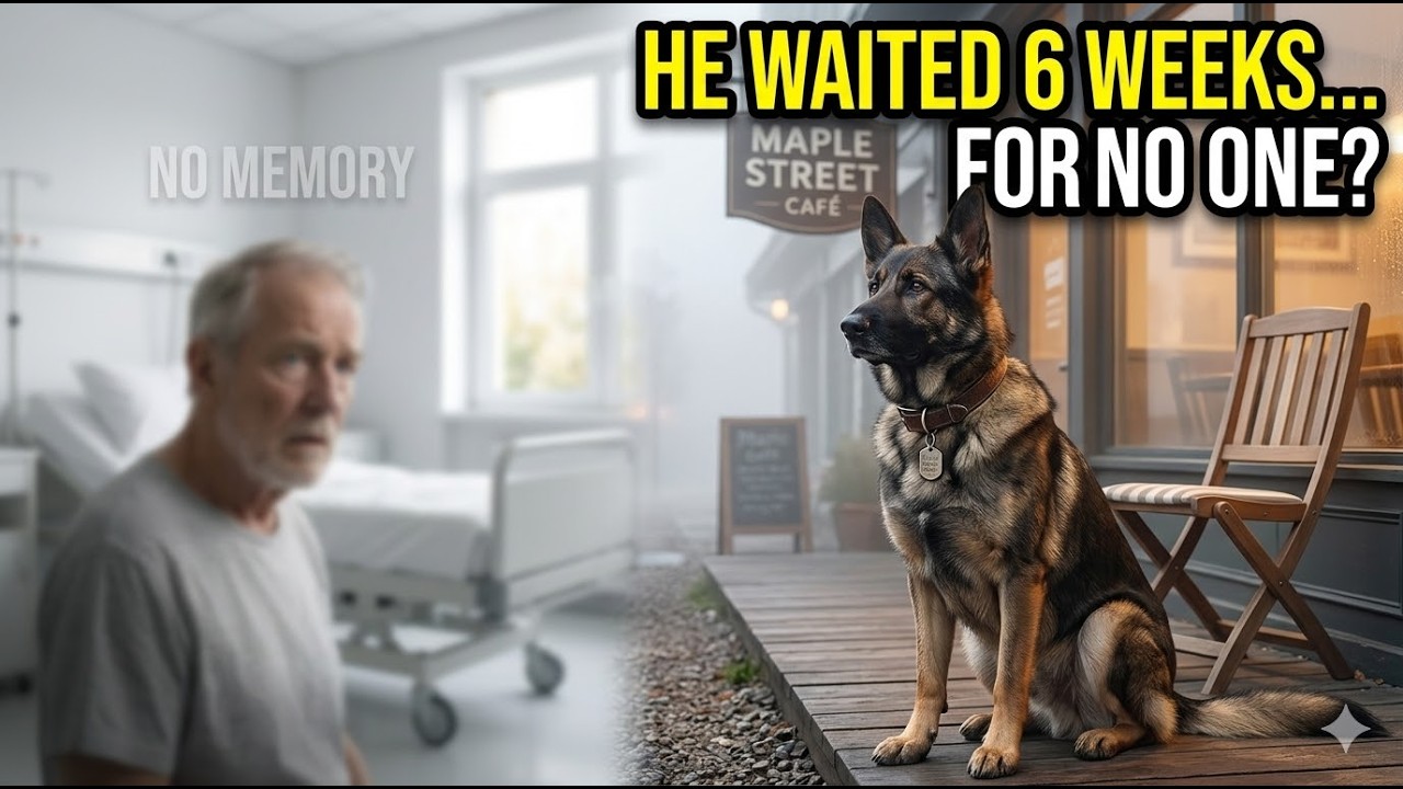 The Heartbreaking Reason This Dog Waited Every Day at 8:10 AM - YouTube