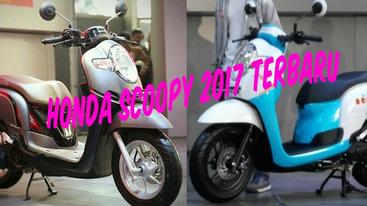 Harga Tampilan Honda Scoopy Terbaru 2017 YouTube