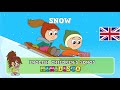 Children’s Songs | IN THE SNOW | Nursery Rhymes | Cartoon | Mini Disco