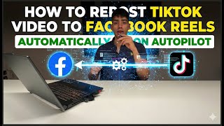 How to repost tiktok video to facebook reels automatically without watermark 2026 Guide screenshot 2