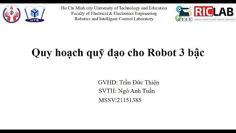 Quy hoạch quỹ đạo robot 3 bậc tự do dùng matlab simulink