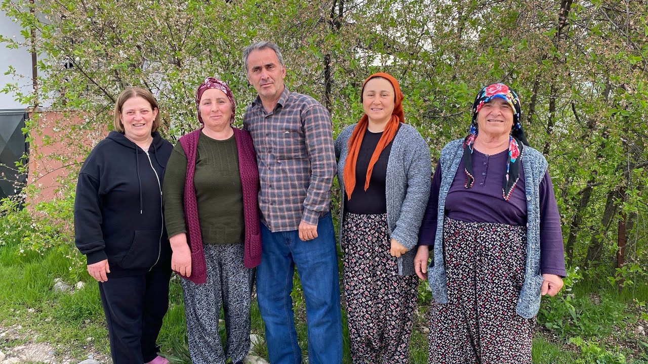 KÖYDE PEYNİR VE LOR YAPIMI 🧀😍- AMCAMIZIN KIZI GELDİ🧿- KÖYDE MİSAFİR AĞIRLAMA💖😚