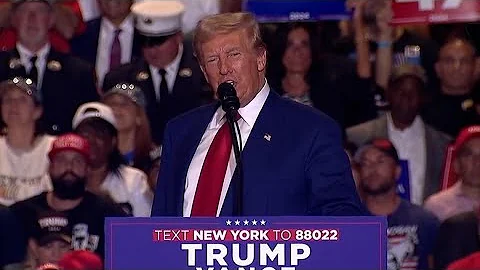 Donald Trump full speech at New York City rally (Sept. 18, 2024)