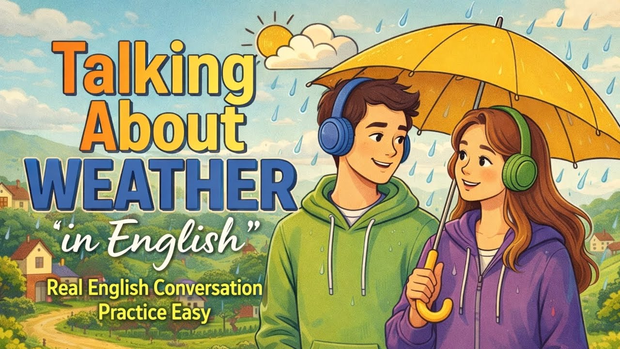 Как описать погоду естественным образом на английском языке | Практика по всем временам года (A2–B1)