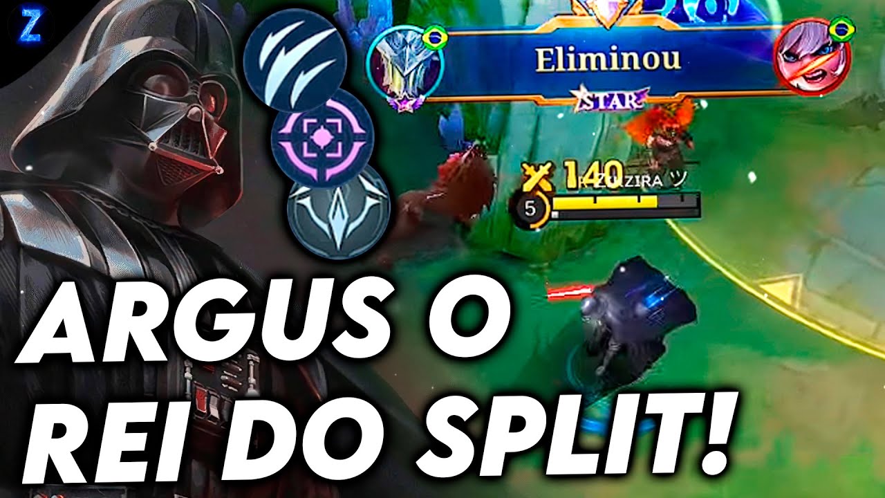 EU SOU A ÚLTIMA ESPERANÇA - ARGUS GAMEPLAY | Mobile Legends