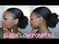 Sleek Curly Ponytail | Kinky 4 hair