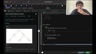 Minimum Absolute Difference In BST|GFG POD| Asked By Amazon|Binary Search Tree