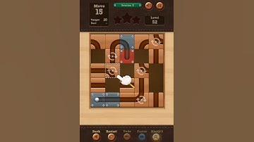 Roll the Ball slide puzzle Rotation E Pack Level 52 Solution