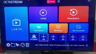 Octatream tv box Q1 Elite add or delete app screenshot 4