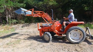 I scored a mini 4x4 tractor with loader for a bargain