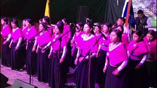 Video thumbnail of "Coro  la luz del mundo ,,, tema Jatun mandaj ñuca Dioslla ."