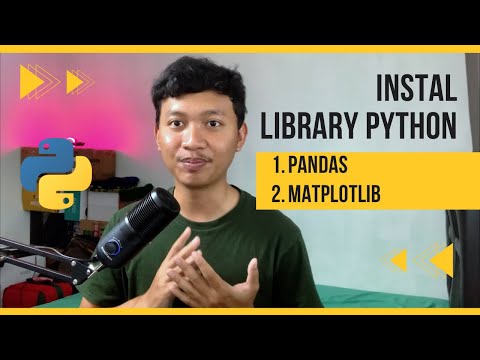 Cara Install Library Python di Windows 10